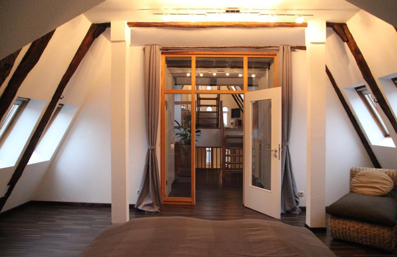 Wunderschoene Dachgeschoss - Maisonette Rostock Eksteriør bilde