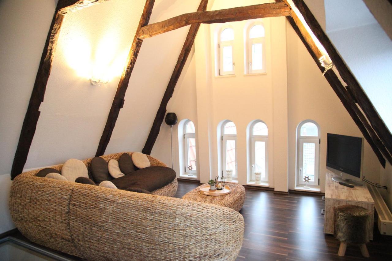 Wunderschoene Dachgeschoss - Maisonette Rostock Eksteriør bilde