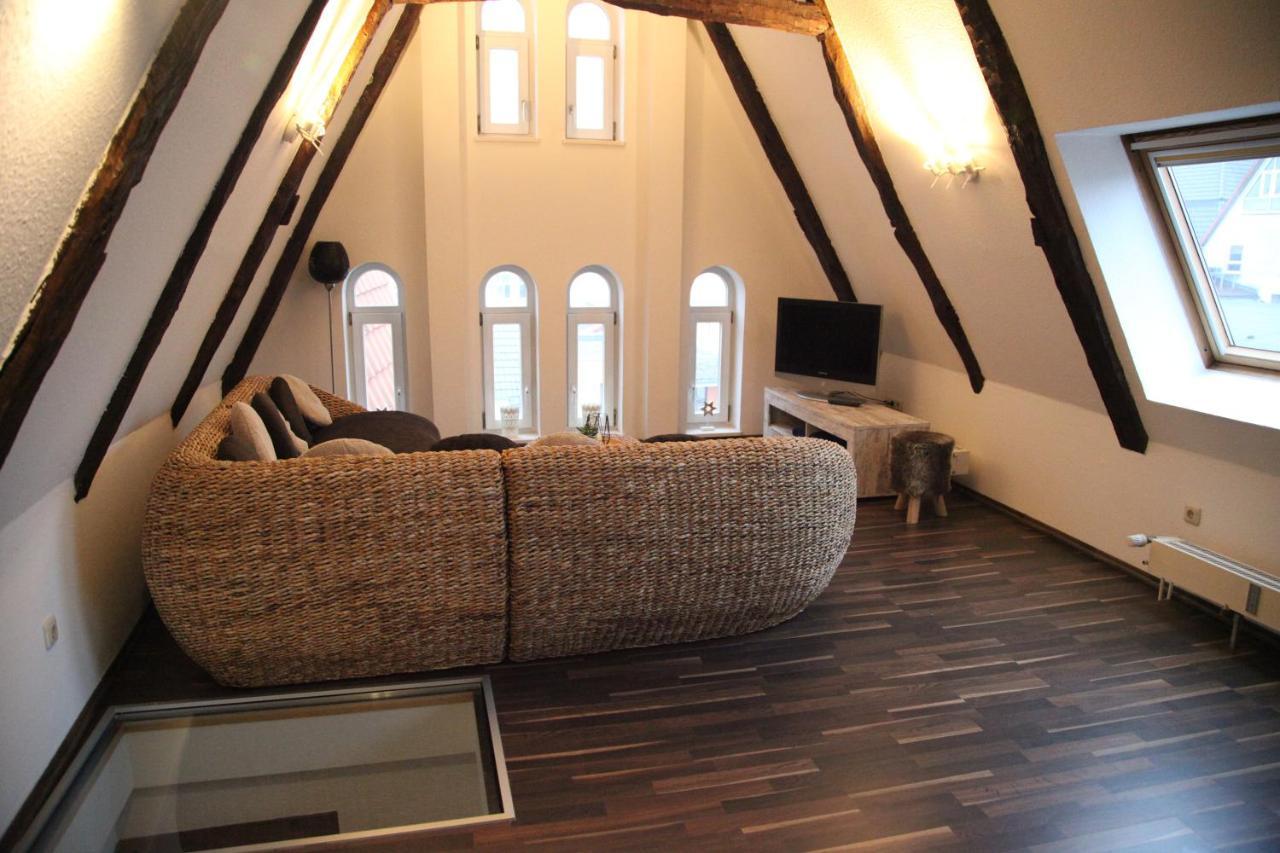 Wunderschoene Dachgeschoss - Maisonette Rostock Eksteriør bilde